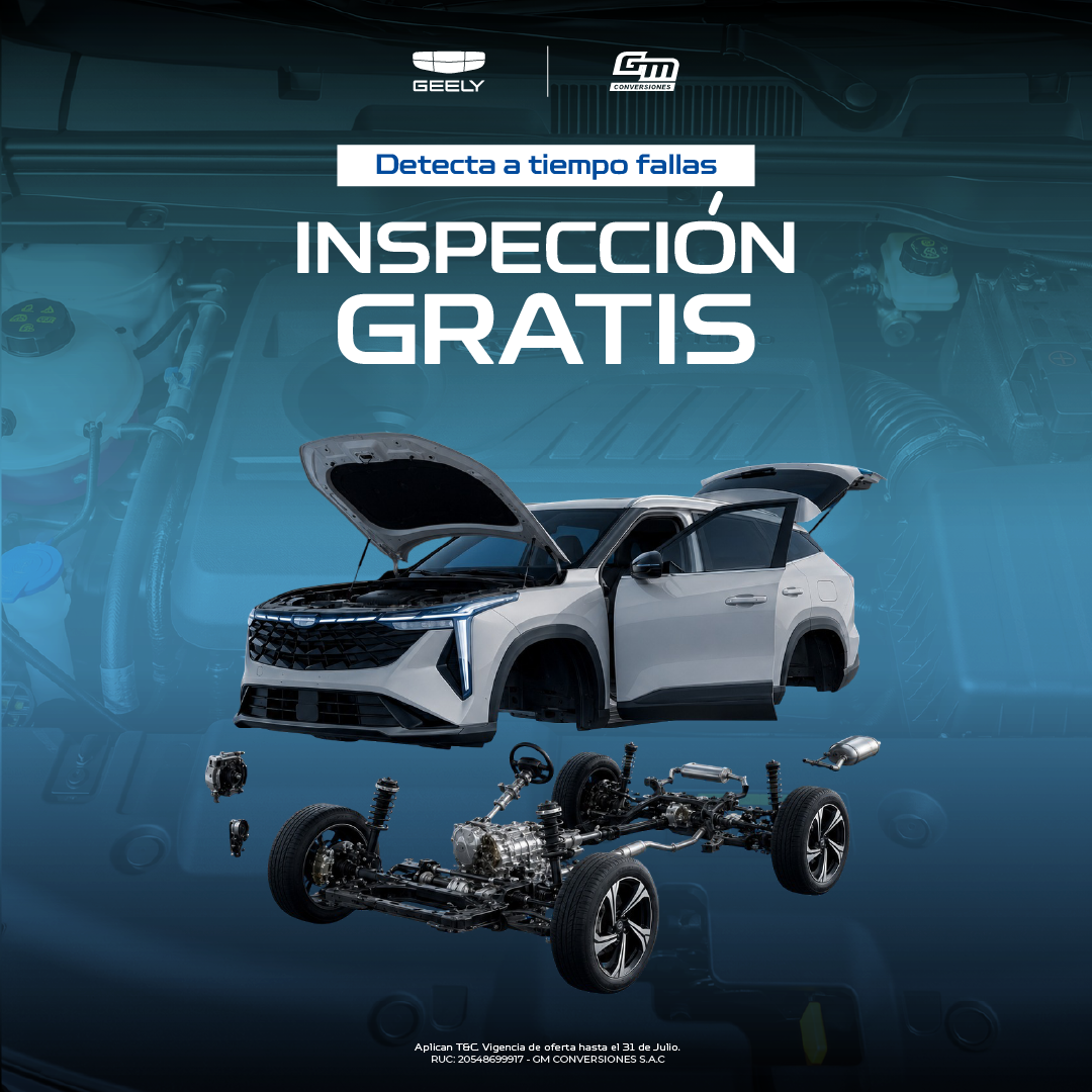 Inspección gratis Geely