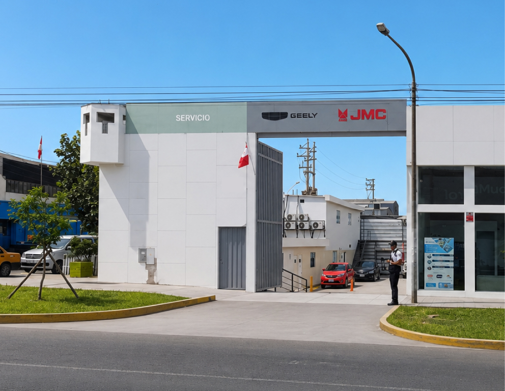 Sede del taller GM Conversiones, Geely y JMC